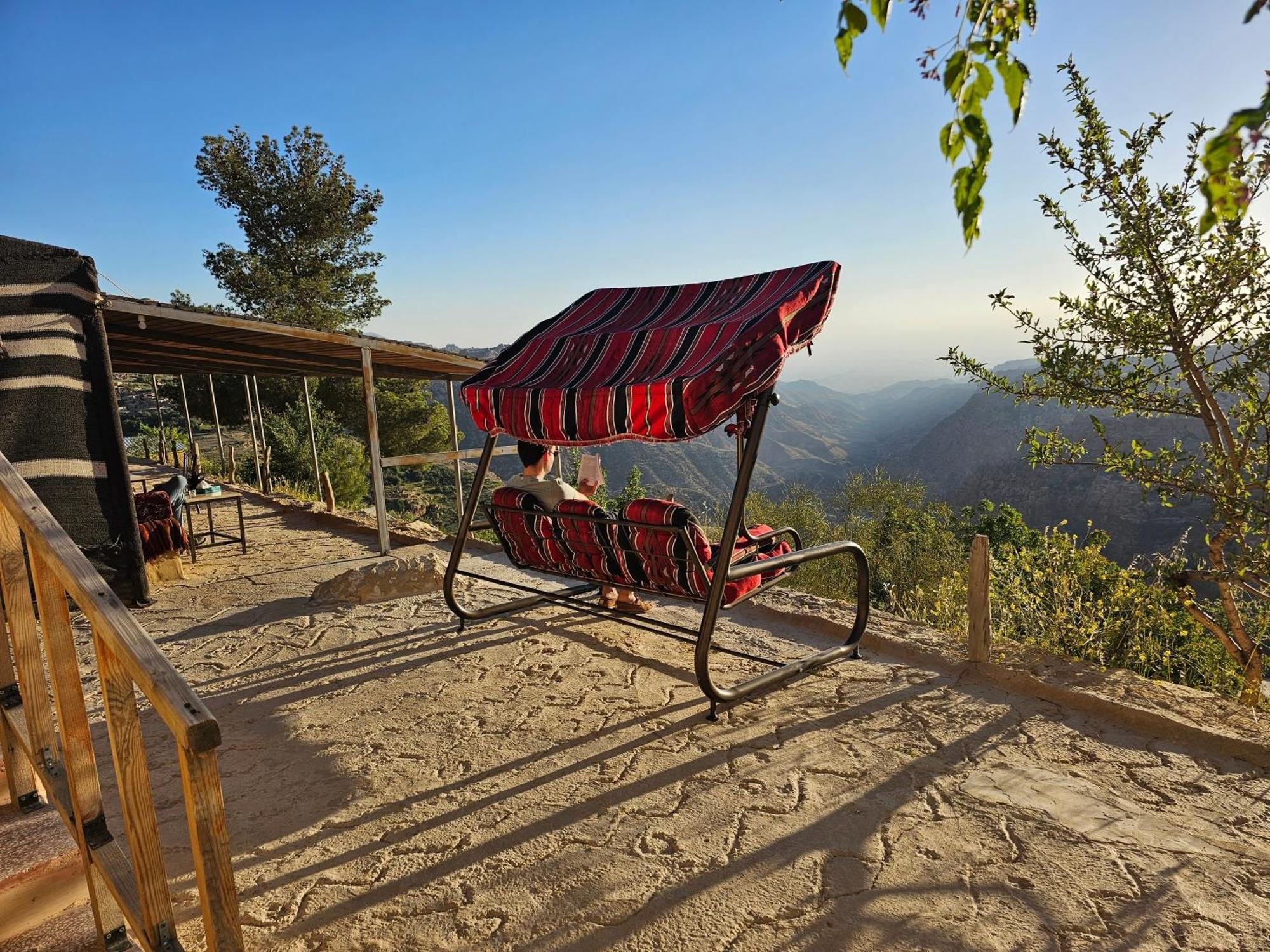 Dana Village Camp-Wadi Dana Eco Camp Buitenkant foto