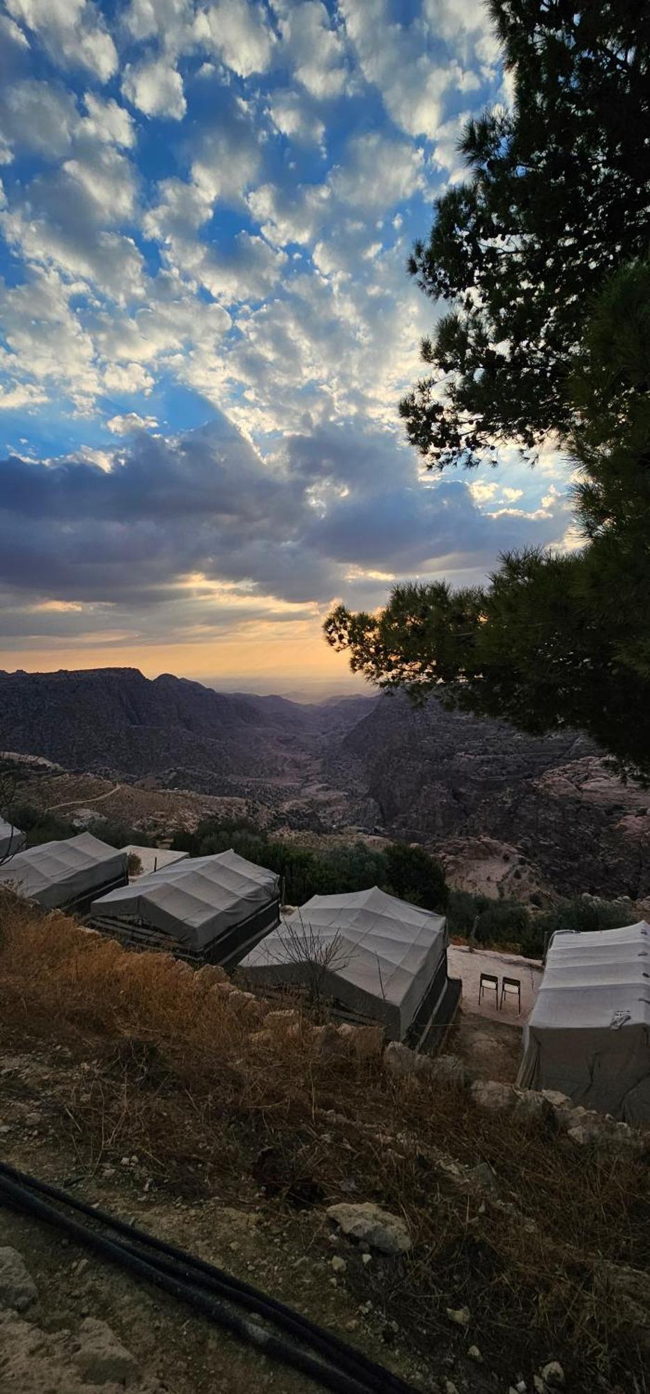Dana Village Camp-Wadi Dana Eco Camp Buitenkant foto