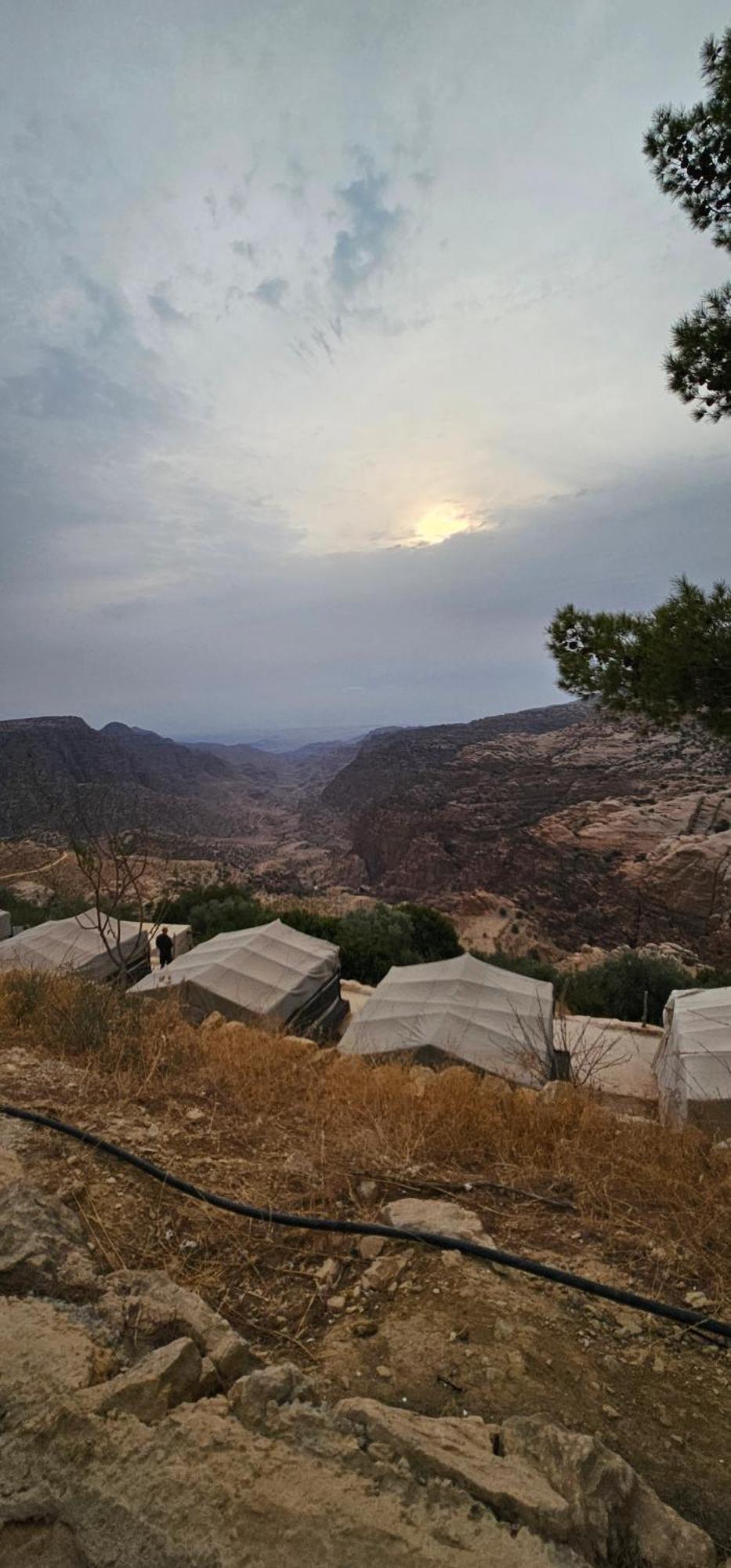 Dana Village Camp-Wadi Dana Eco Camp Buitenkant foto