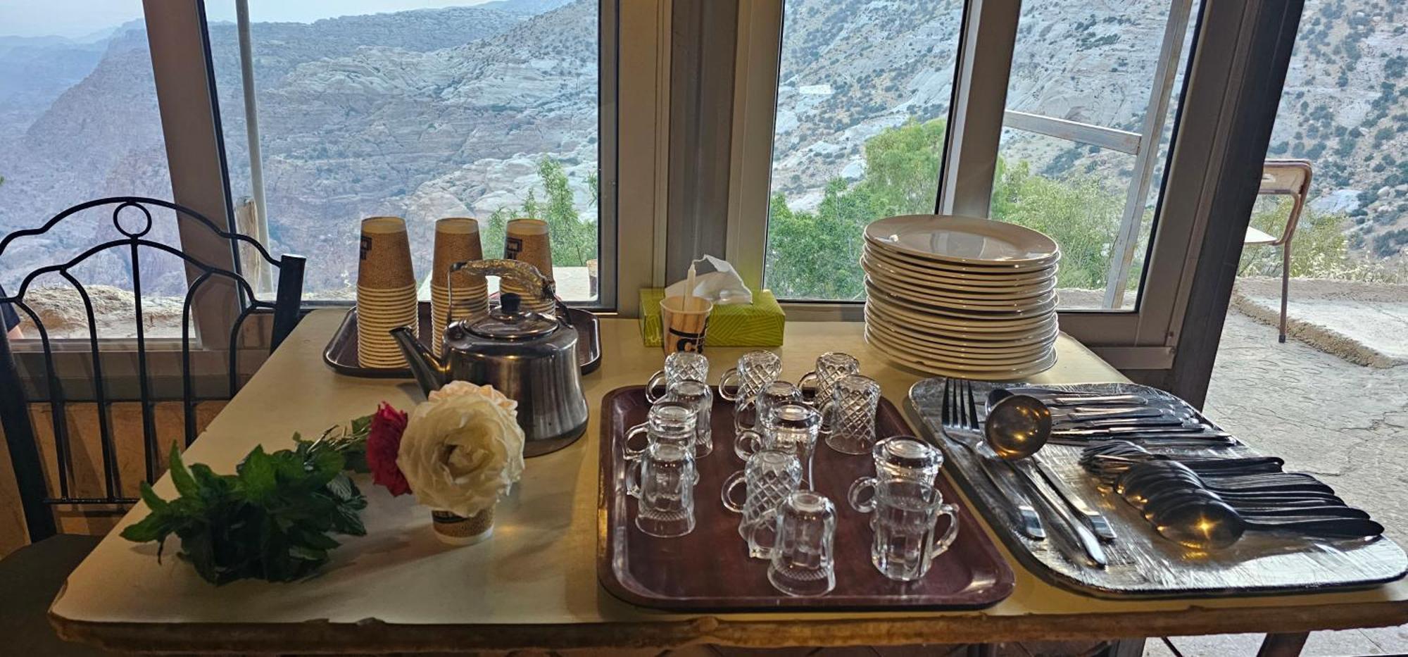Dana Village Camp-Wadi Dana Eco Camp Buitenkant foto