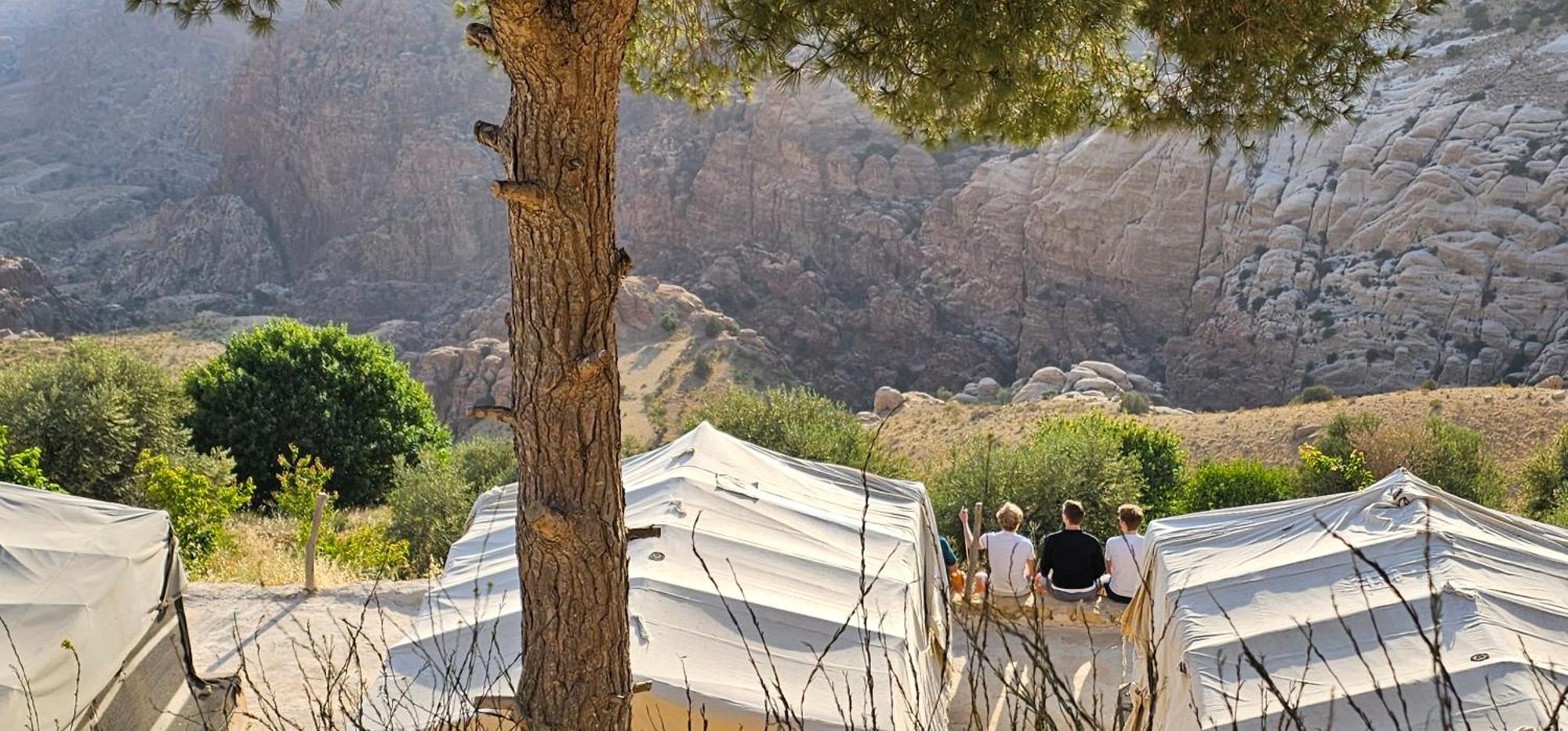 Dana Village Camp-Wadi Dana Eco Camp Buitenkant foto