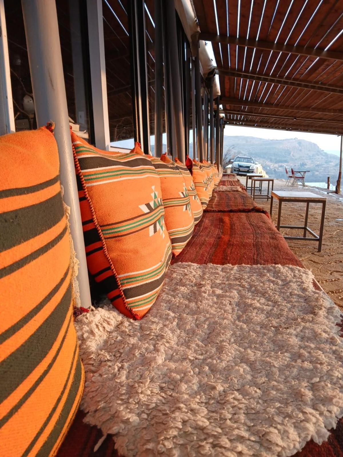 Dana Village Camp-Wadi Dana Eco Camp Buitenkant foto