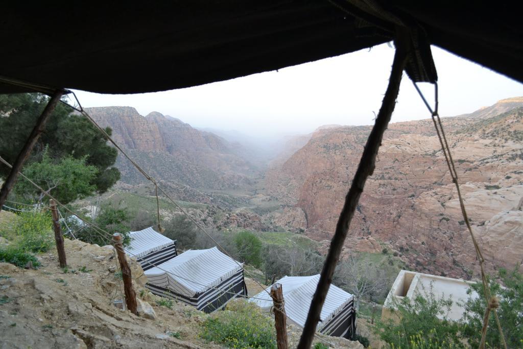 Dana Village Camp-Wadi Dana Eco Camp Buitenkant foto