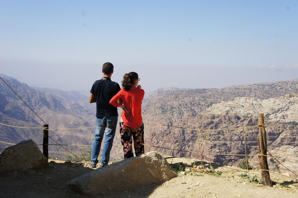 Dana Village Camp-Wadi Dana Eco Camp Buitenkant foto